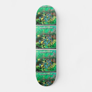 ABSTRAKTER KLOCK SKATEBOARD