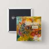 abstrakter Knopf der Zeit Button (Vorne & Hinten)