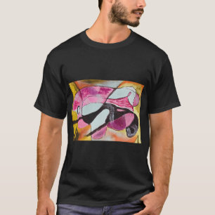 Abstrakter Koi-Fisch T-Shirt