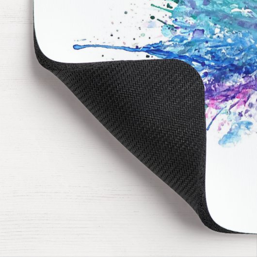 Abstrakter Kolibri Mousepad (Ecke)