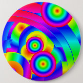 Abstrakter Komet Button (Vorderseite)