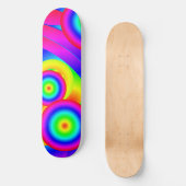 Abstrakter Komet Skateboard (Vorderseite)