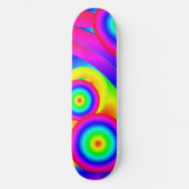 Abstrakter Komet Skateboard (Vorderseite)