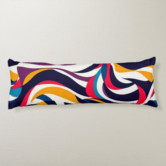 Abstrakter Körperkissen (Rückseite)