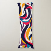 Abstrakter Körperkissen (Vorderseite Vertikal)