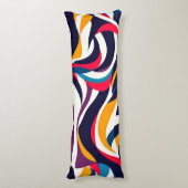 Abstrakter Körperkissen (Rückseite (Vertikal))