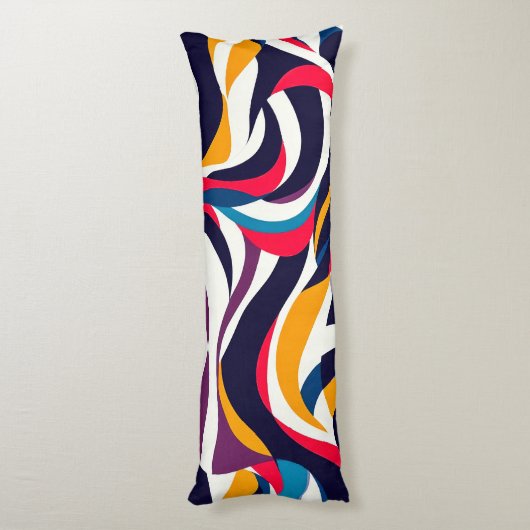 Abstrakter Körperkissen (Rückseite (Vertikal))