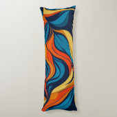 Abstrakter Körperkissen (Rückseite (Vertikal))