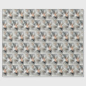 Abstrakter kosmischer Ausbruch Geschenkpapier (Flach)