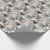 Abstrakter kosmischer Ausbruch Geschenkpapier (Ecke)