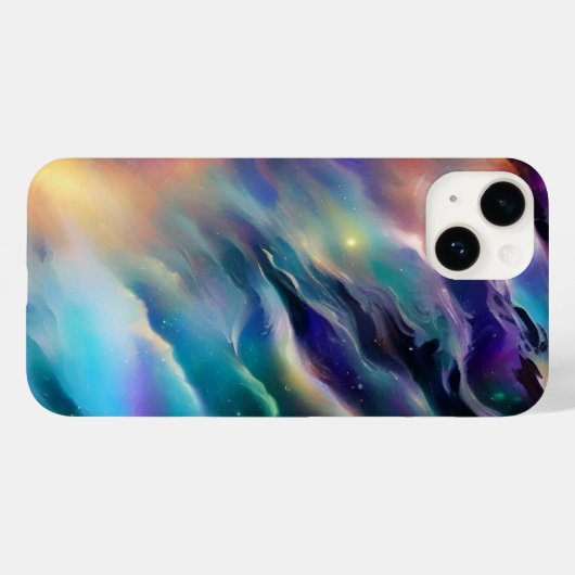 Abstrakter Kosmos Case-Mate iPhone Hülle (Rückseite (Horizontal))