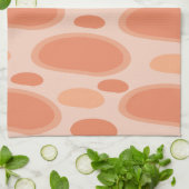 Abstrakter Kreis Geschirrtuch (Gefaltet)