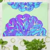 ABSTRAKTER KREIS WYCINANKI HANDTUCH (Gefaltet)