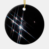 Abstrakter Kristall reflektieren Matrix Keramikornament (Vorne)