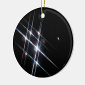 Abstrakter Kristall reflektieren Matrix Keramikornament (Links)