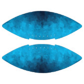 Abstrakter kristallisierter blauer Hintergrund Football (Paneele)