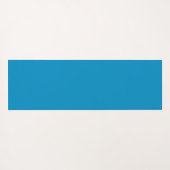 Abstrakter kristallisierter blauer Hintergrund Yogamatte (Rückseite (Horizontal))