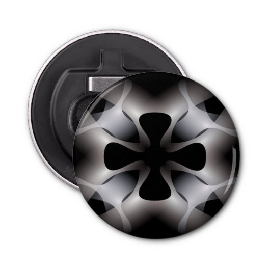 ABSTRAKTER KROSS FLASCHENÖFFNER (Vorderseite)