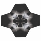 ABSTRAKTER KROSS FUßBALL (Flach)