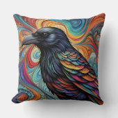 ABSTRAKTER KROW CUSHION KISSEN (Vorderseite)