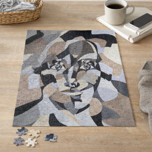 Abstrakter Kubismus Figurative Geometric Jigsaw Pu Puzzle
