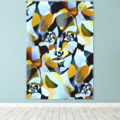 Abstrakter Kubismus Figurative geometrische Formen Leinwanddruck (Insitu (Holzboden))