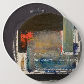Abstrakter Kunst-Button Button (Vorne & Hinten)