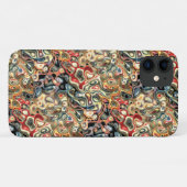 Abstrakter Kunst iPhone 11 Hülle (Rückseite (Horizontal))