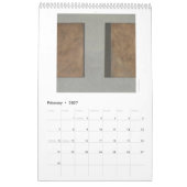Abstrakter Kunst-Kalender Kalender (Feb 2027)