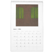 Abstrakter Kunst-Kalender Kalender (Mär 2026)