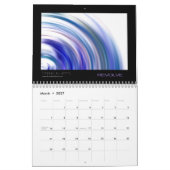 Abstrakter Kunst-Kalender mit 2011 Digital Kalender (Mär 2027)