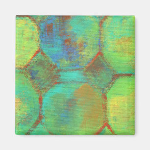 Abstrakter Kunst-Magnet Magnet
