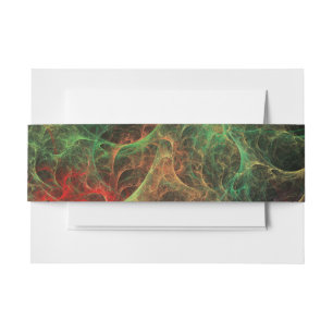 Abstrakter Kunst Raum Feuer Einladungsbanderole