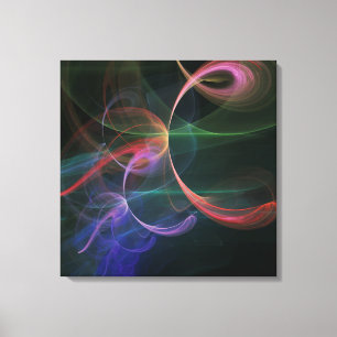 Abstrakter Kunst Raum Leinwanddruck