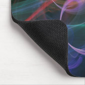 Abstrakter Kunst Raum Mousepad (Ecke)