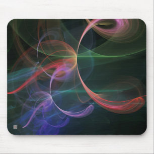 Abstrakter Kunst Raum Mousepad