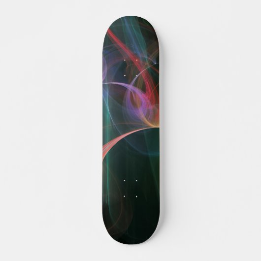 Abstrakter Kunst Raum Skateboard (Vorne)