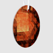 Abstrakter Kunstakrylkreis Ornament (Vorderseite)