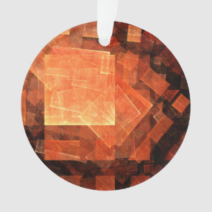 Abstrakter Kunstakrylkreis Ornament