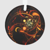 Abstrakter Kunstakrylkreislauf Ornament (Rückseite)