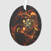 Abstrakter Kunstakrylkreislauf Ornament (Vorderseite)