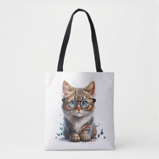 Abstrakter Kunstbeutel Tasche (Vorderseite)