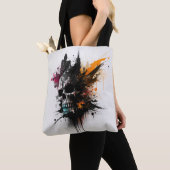 Abstrakter Kunstbeutel Tasche (Von Nahem)