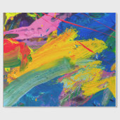 Abstrakter Kunsthintergrund. Handgemalter Hintergr Geschenkpapier (Flach)