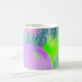 Abstrakter Kunsthintergrund handgezeichnete Acrylm Kaffeetasse (Mittel)