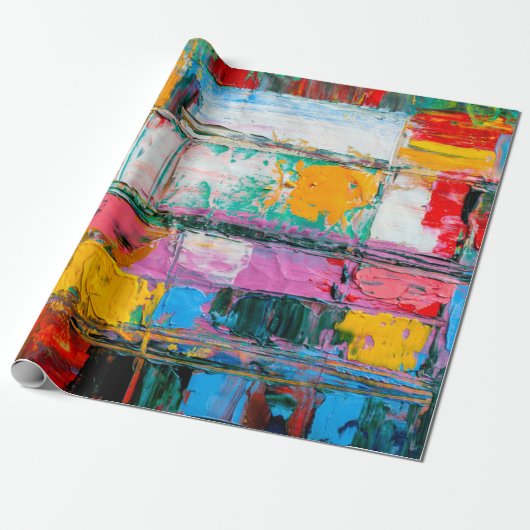 Abstrakter Kunsthintergrund. Moderne Kunst - mehrf Geschenkpapier (Ungerollt)