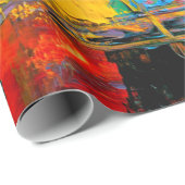 Abstrakter Kunsthintergrund. Moderne Kunst - mehrf Geschenkpapier (Rolleneckpunkt)