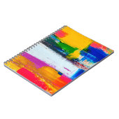 Abstrakter Kunsthintergrund. Moderne Kunst - mehrf Notizblock (Linke Seite)