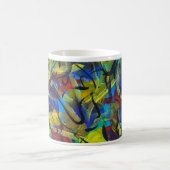 Abstrakter Kunstkaffeebecher Kaffeetasse (Mittel)
