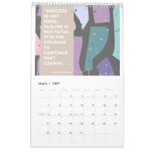 Abstrakter Kunstkalender 2022 Kalender (Mär 2027)